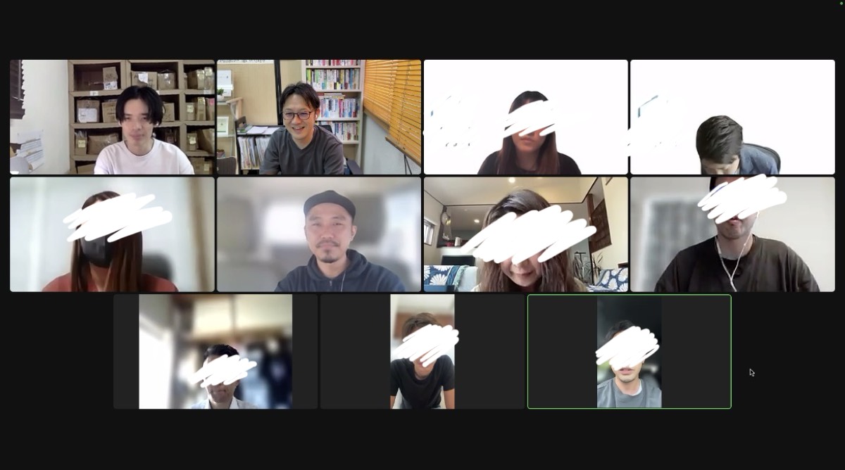 ECコンサル全体Zoomの様子